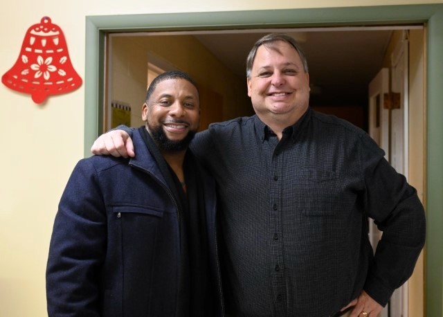 chris and board member  custom  chris and board member  custom