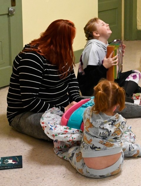 girl happy with gift  custom  girl happy with gift  custom