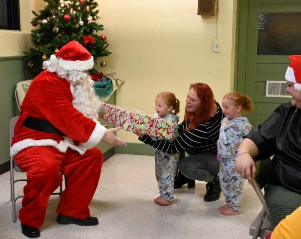 santa and twins  custom  santa and twins  custom