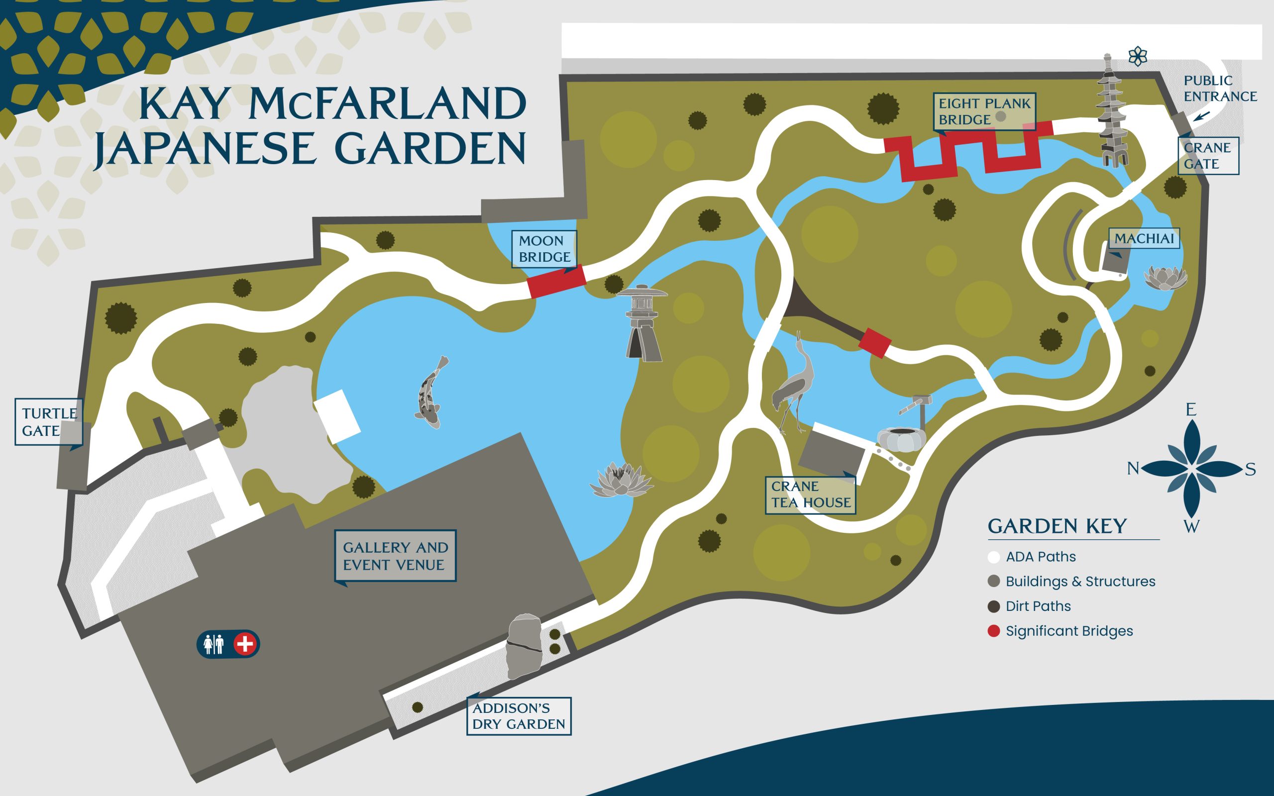 Kay Mcfarland Japanese Garden Map 2025